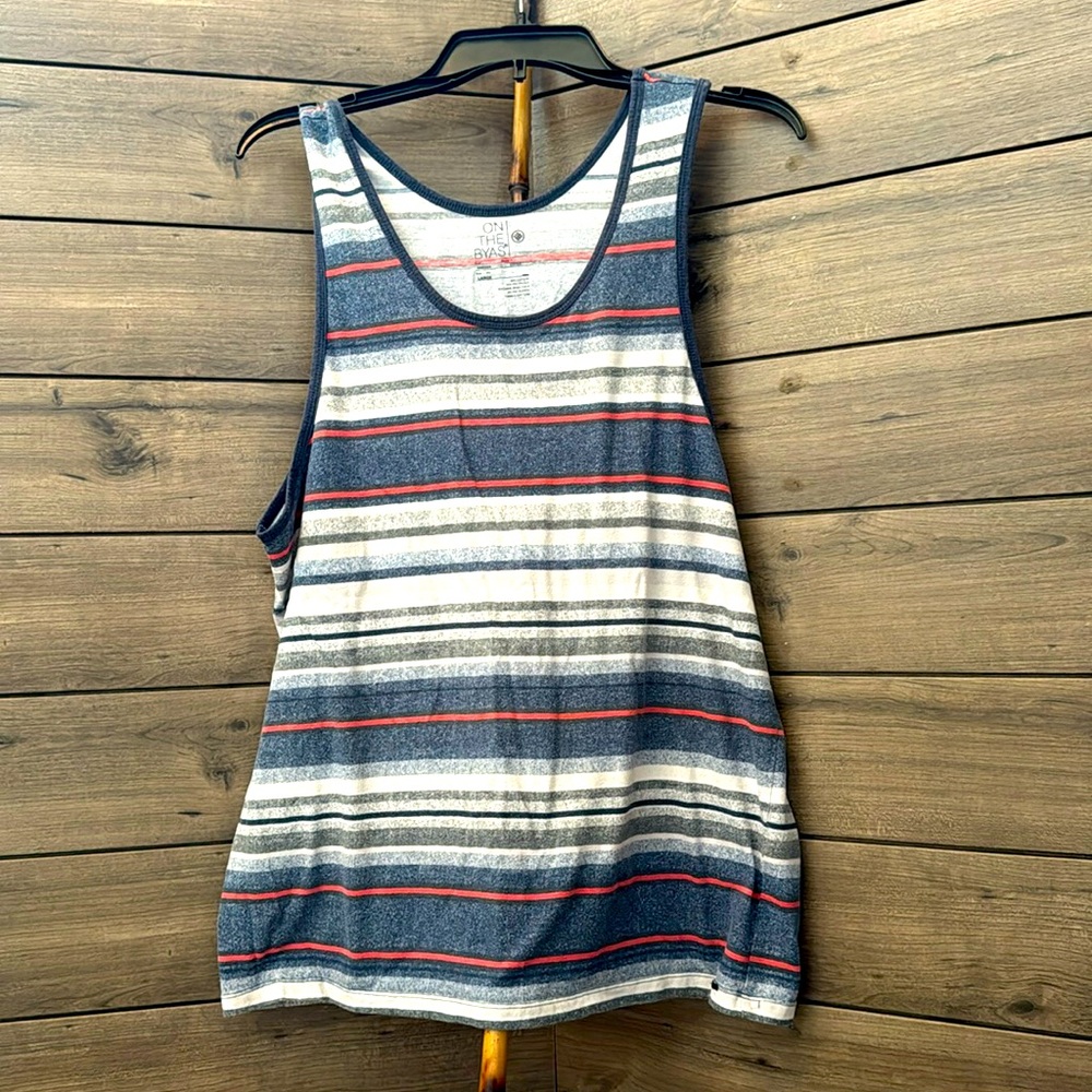 Men’s large multicolored tank